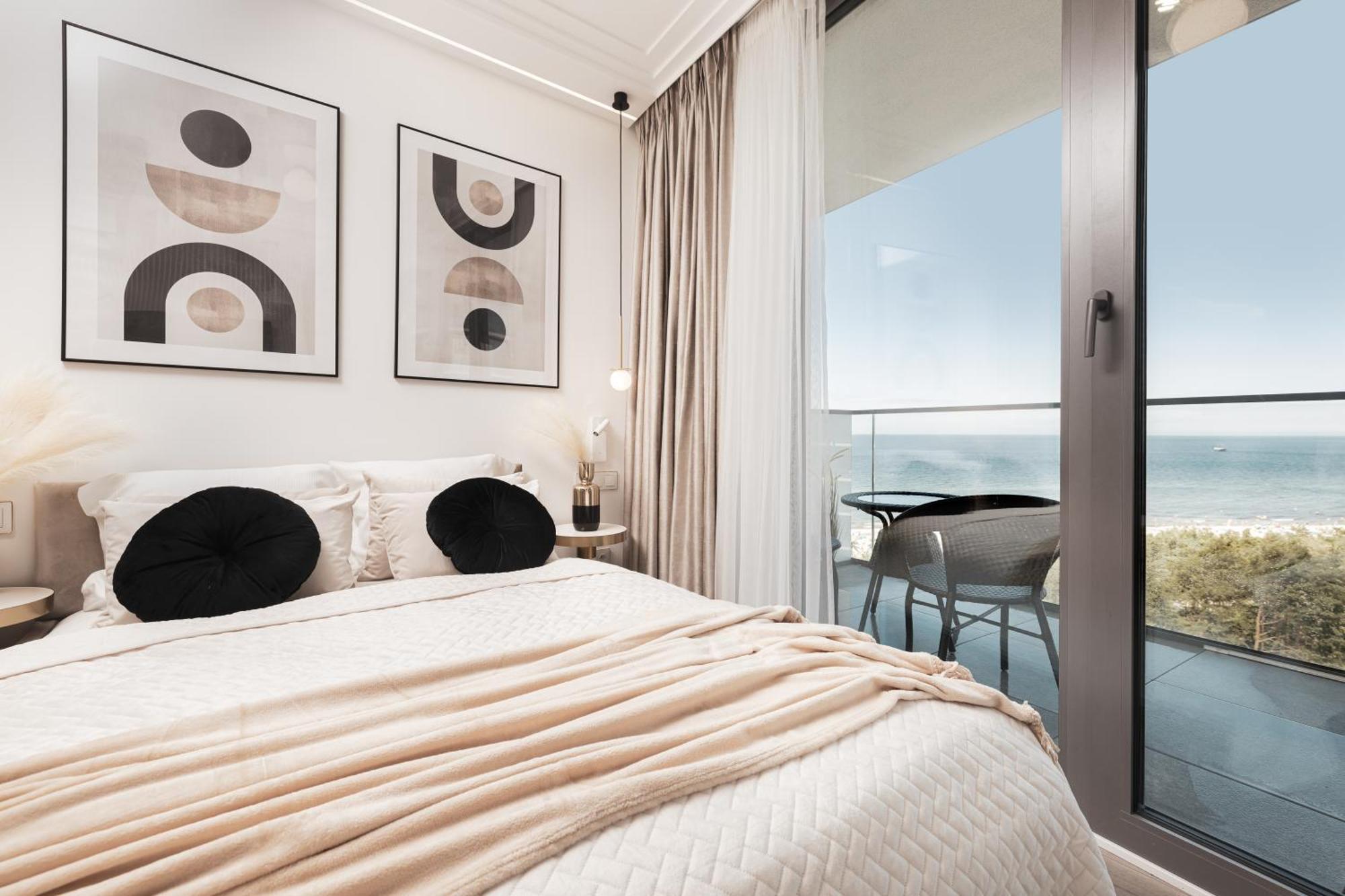 Royallux Apartment Waves Resort & Spa - Sea View From Balcony By Renters Prestige Misdroy Exterior foto